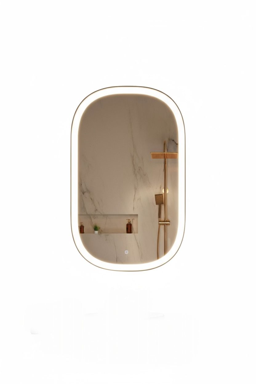 X07 Black PVD bathroom LED Mirror